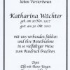 Waechter Katharina 1927-2012
